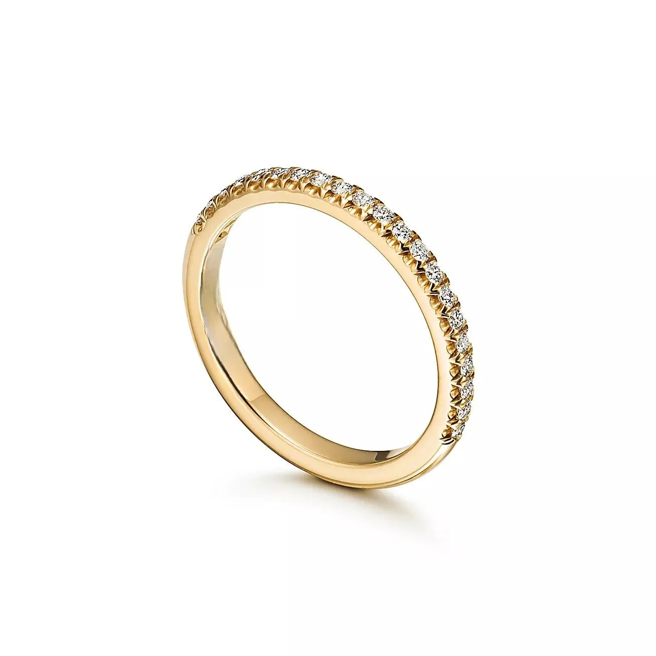 0.17 CTW Natural Diamond Half Eternity Ring