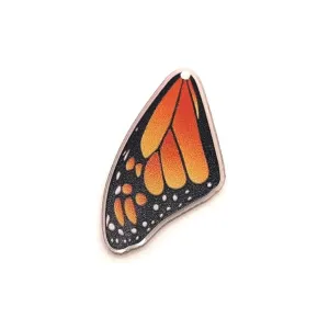 1, 4 or 20 Pieces: Acrylic Monarch Butterfly Wing Charms