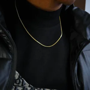 10k Gold Chain - Solid Franco Chain Yellow Gold