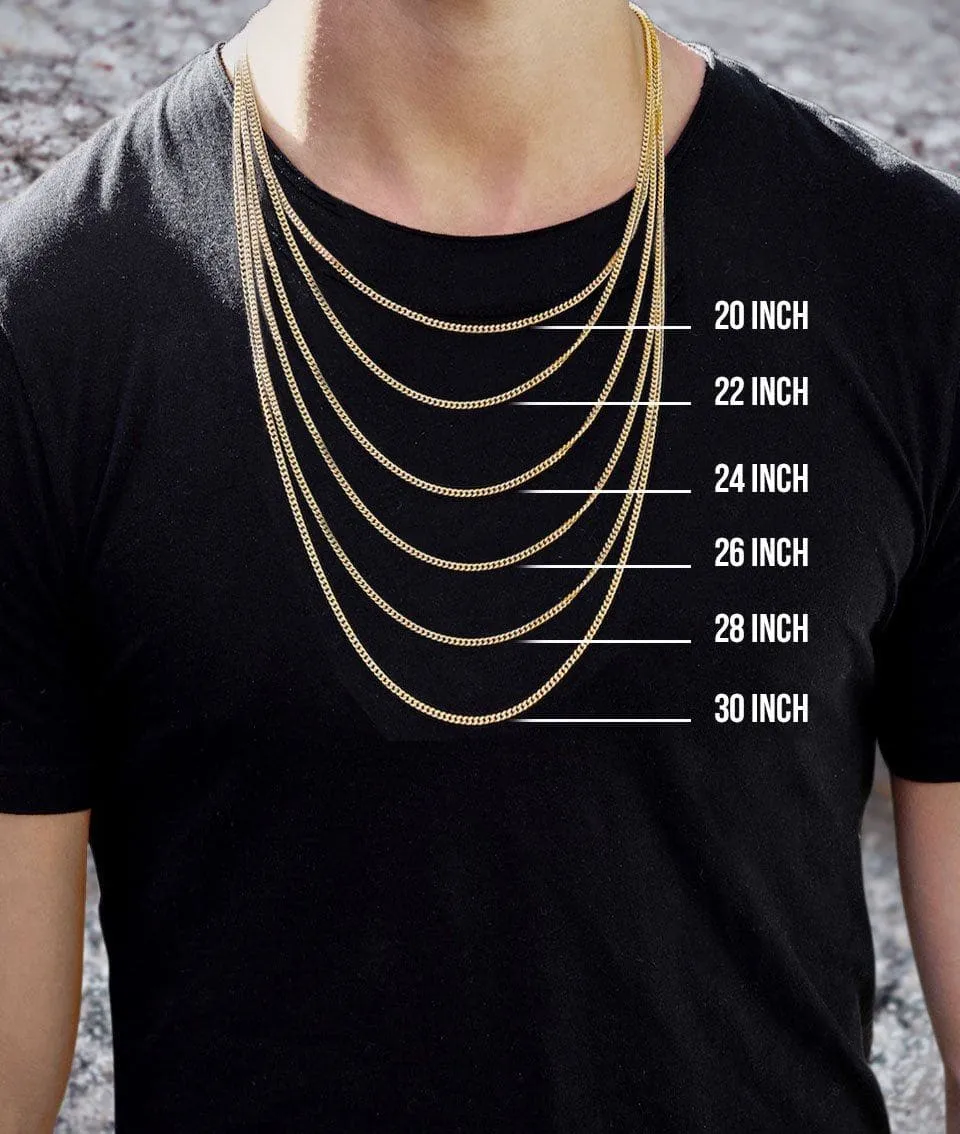 10K Yellow Gold Key Diamond Necklace  | 0.45 Carats