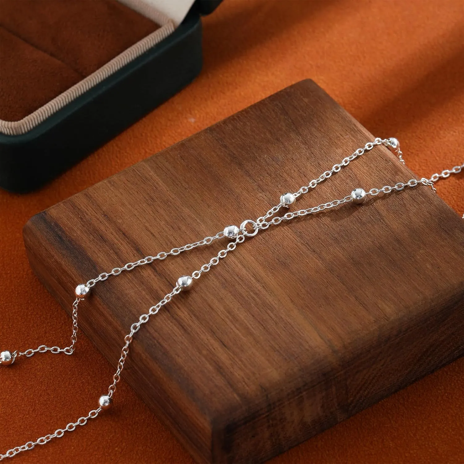 2PCS 14K Gold Plated Waist Chain Layered Pearl Cuban Beaded Satellite Figaro Belly Body Chain Boho Beach Waist Chains For Women Adjustable Waterproof Sexy Bikini Body Chain Jewelry For Women