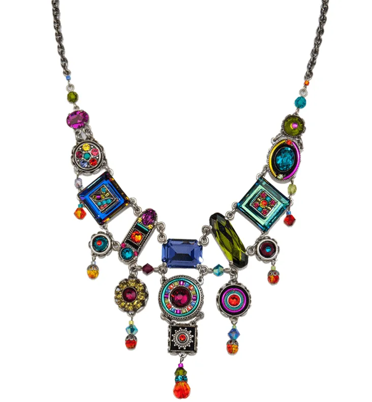 8300 Firefly La Dolce Vita Elaborate Swarovski Crystal Necklace