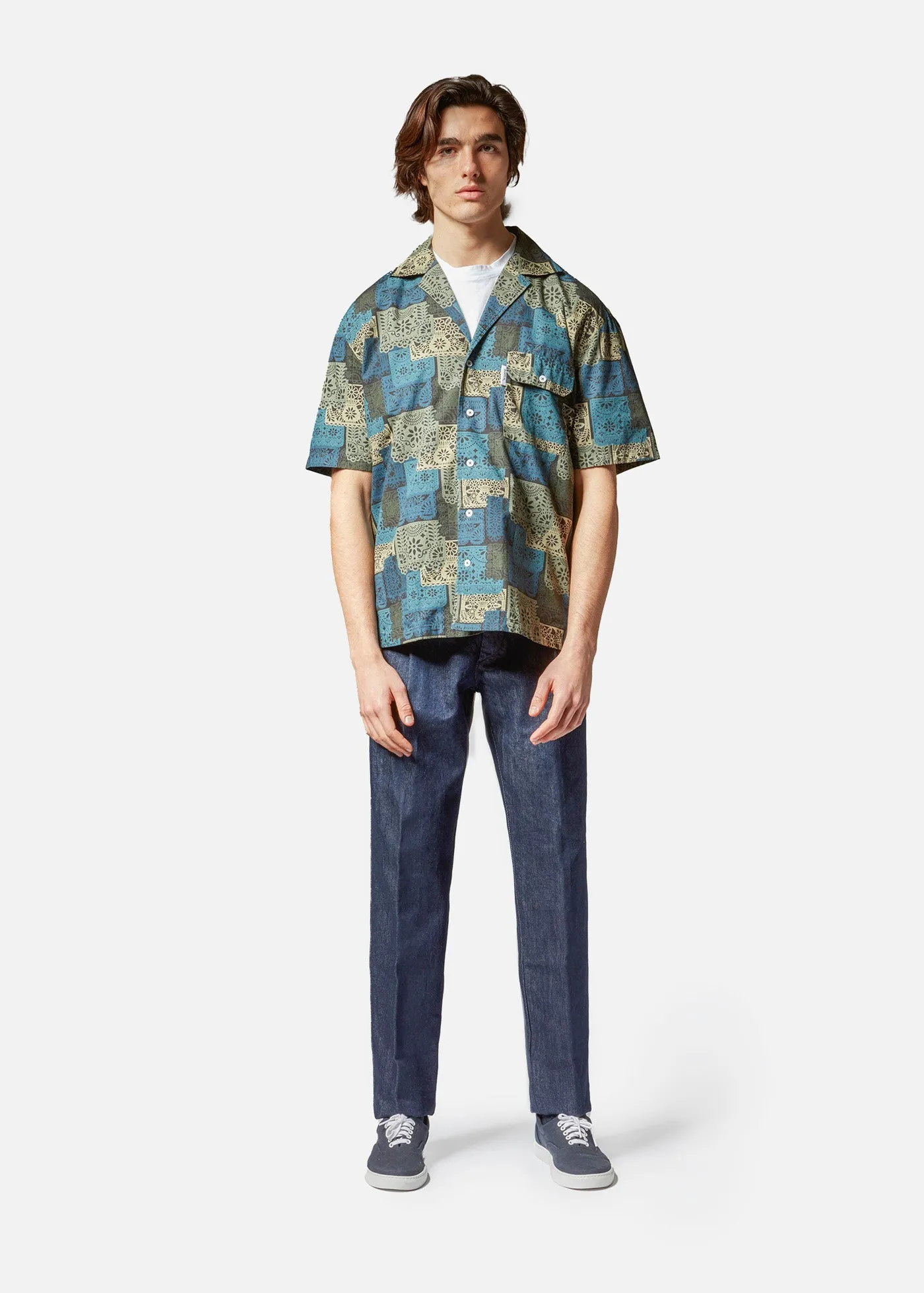 AAMBALA PRINTED BOWLING SHIRT