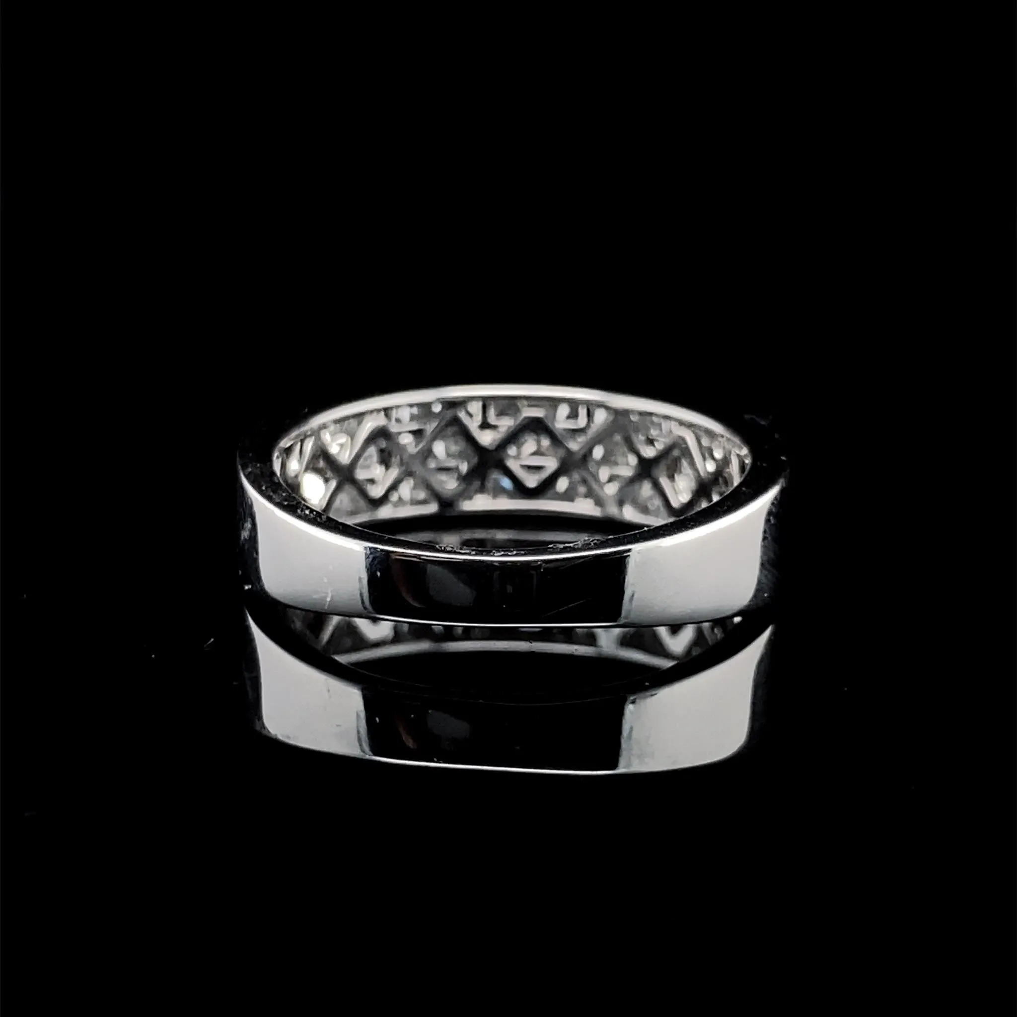 #BA67 | Layered Diamond Half Eternity Ring 18kt