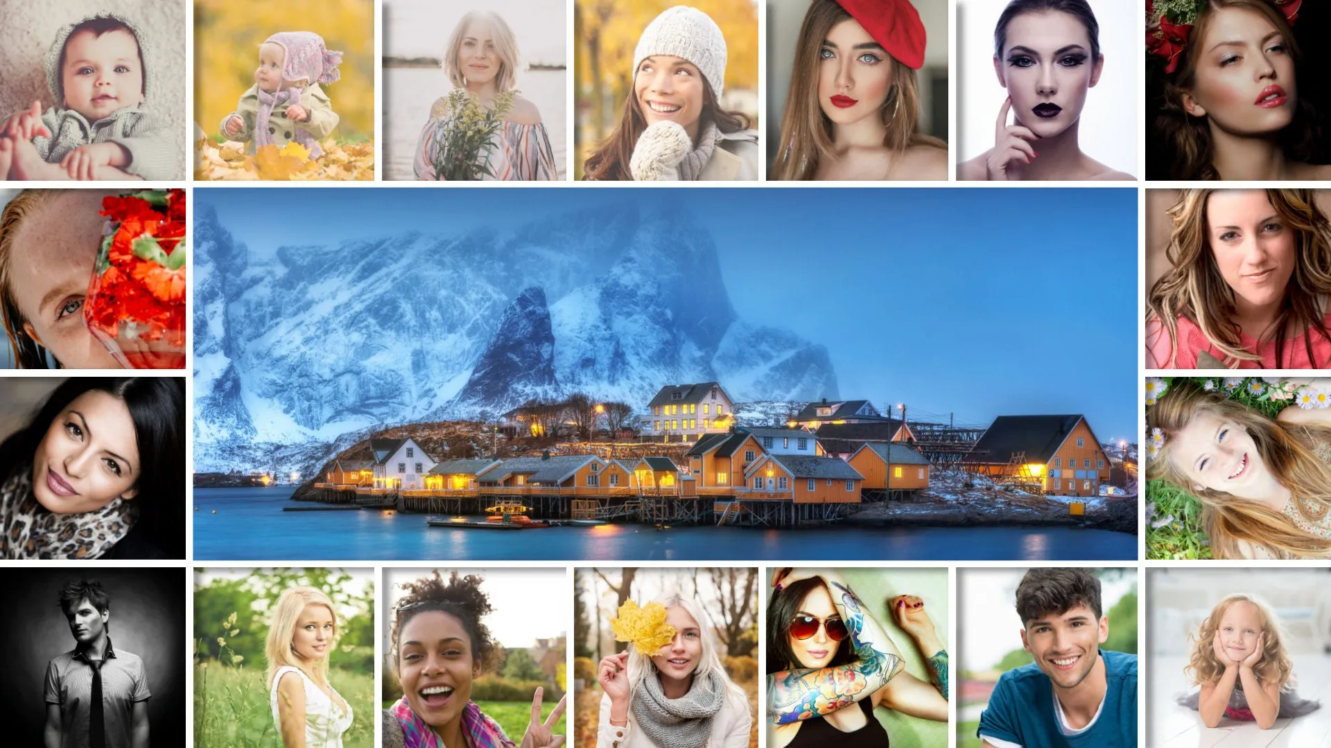 Complex Grids Styles and Transitions for Photopia