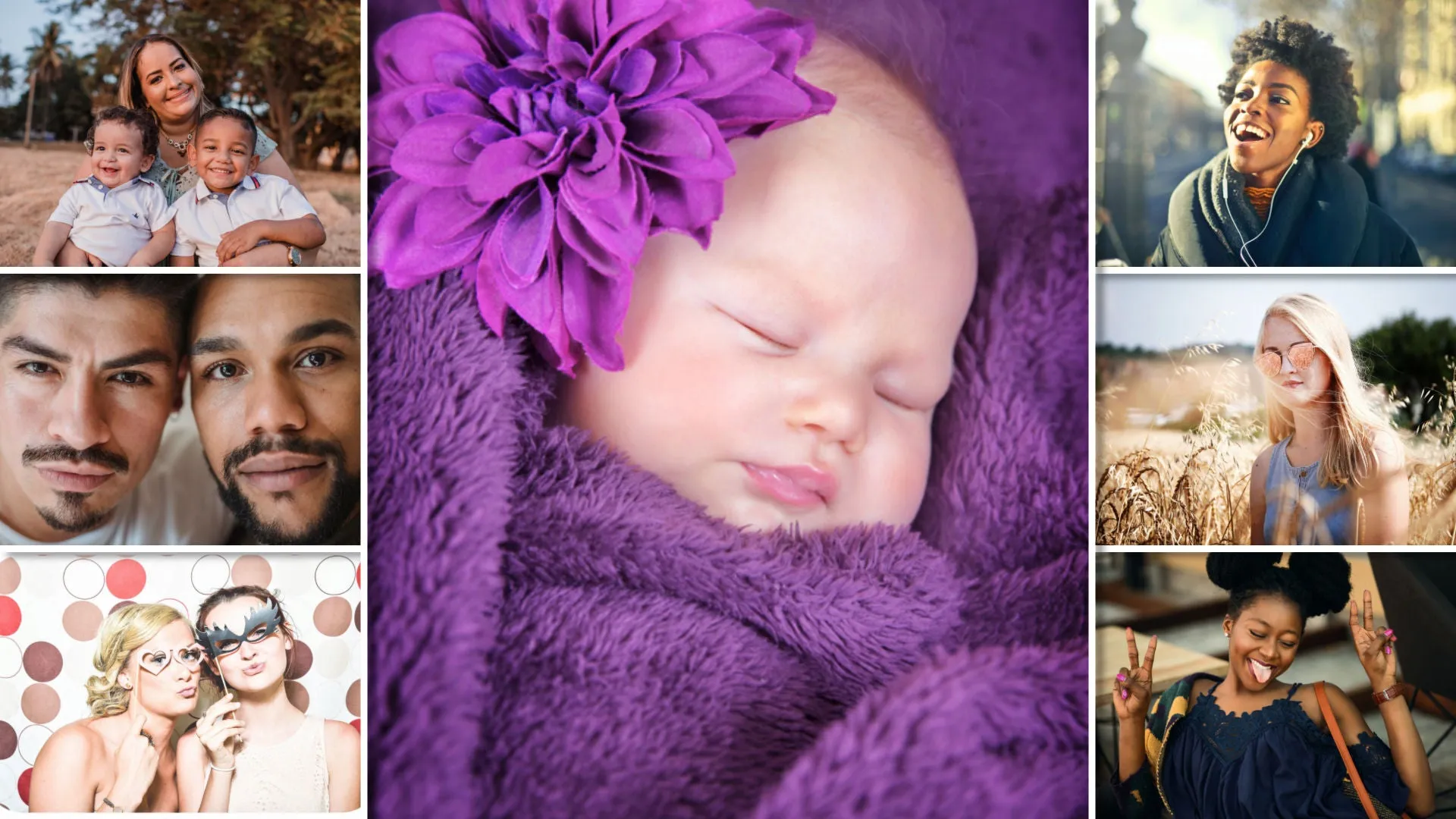 Complex Grids Styles and Transitions for Photopia