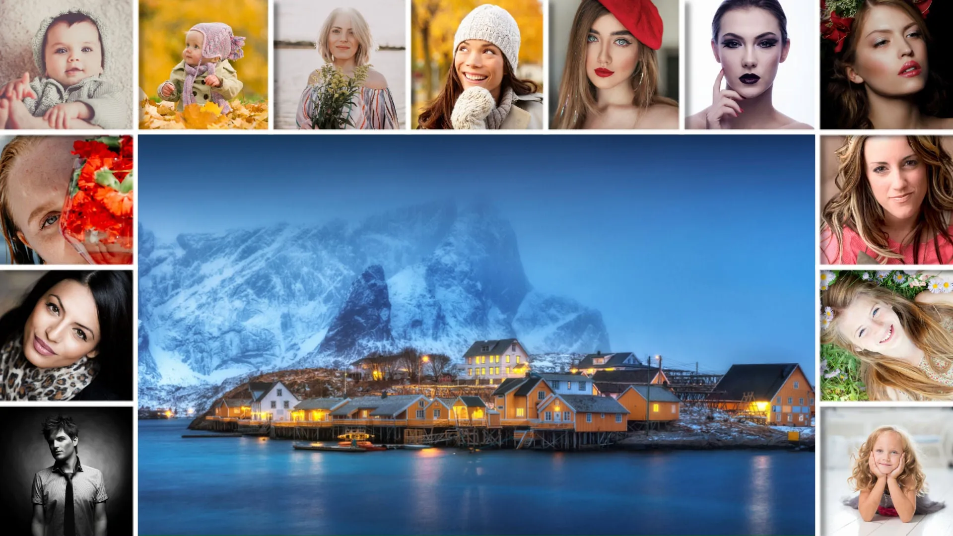 Complex Grids Styles and Transitions for Photopia