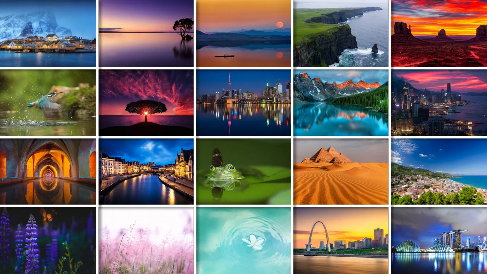 Complex Grids Styles and Transitions for Photopia