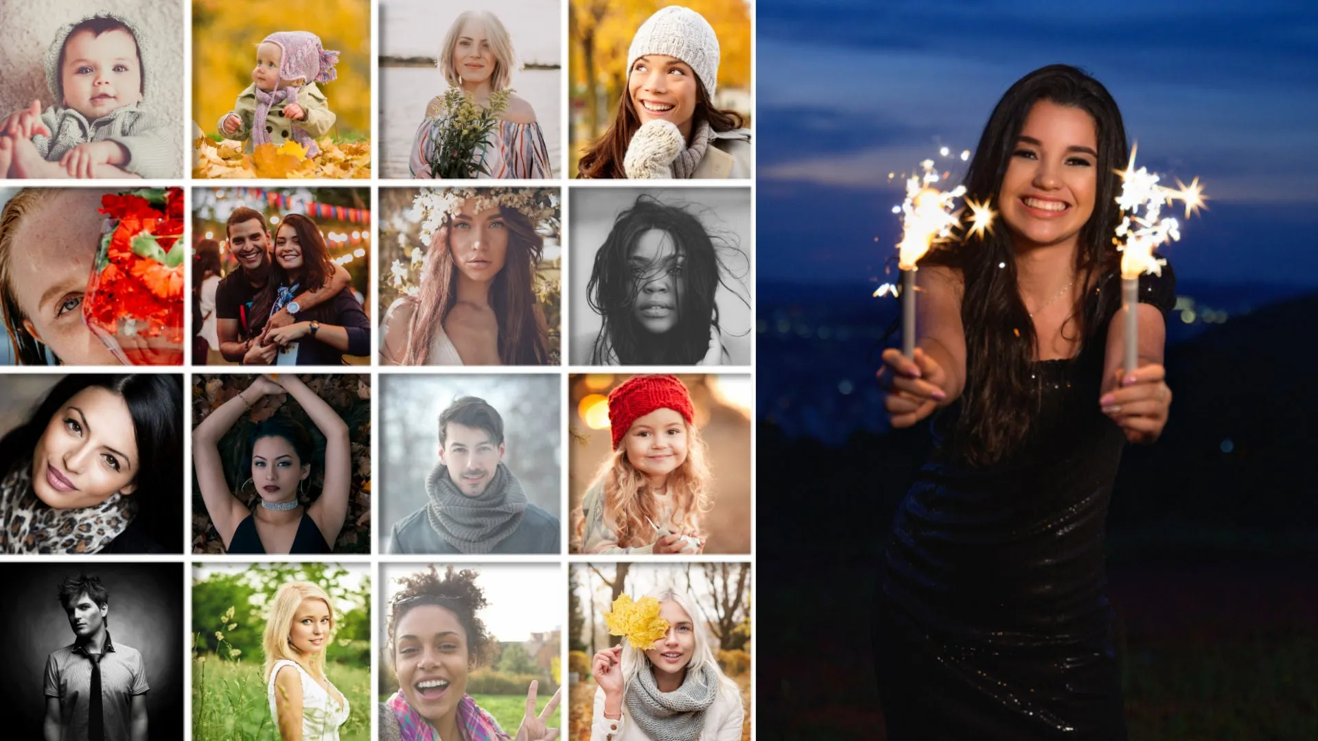 Complex Grids Styles and Transitions for Photopia