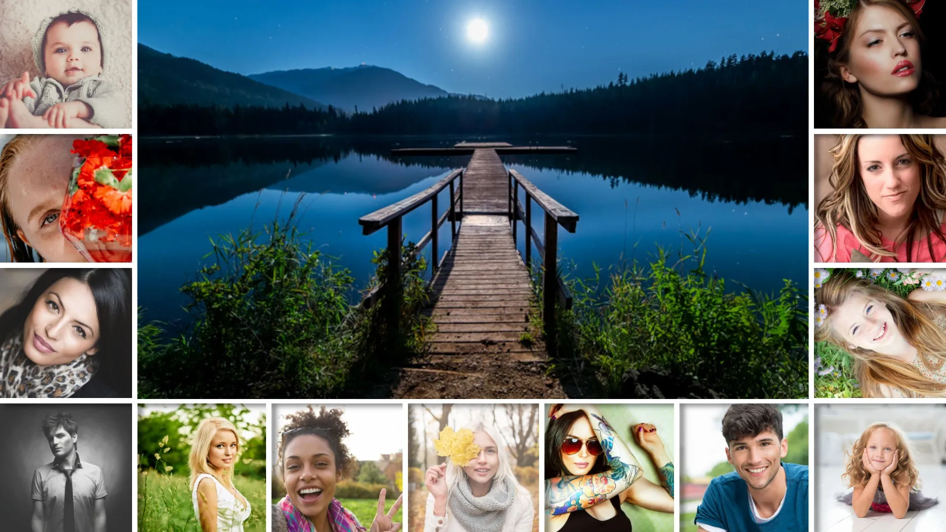Complex Grids Styles and Transitions for Photopia