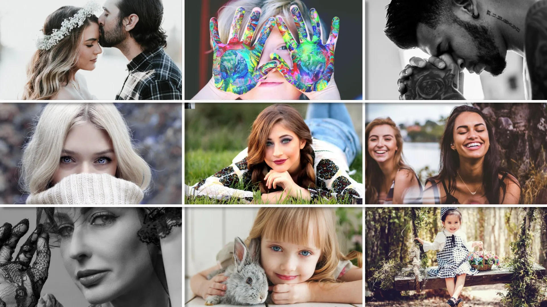 Complex Grids Styles and Transitions for Photopia