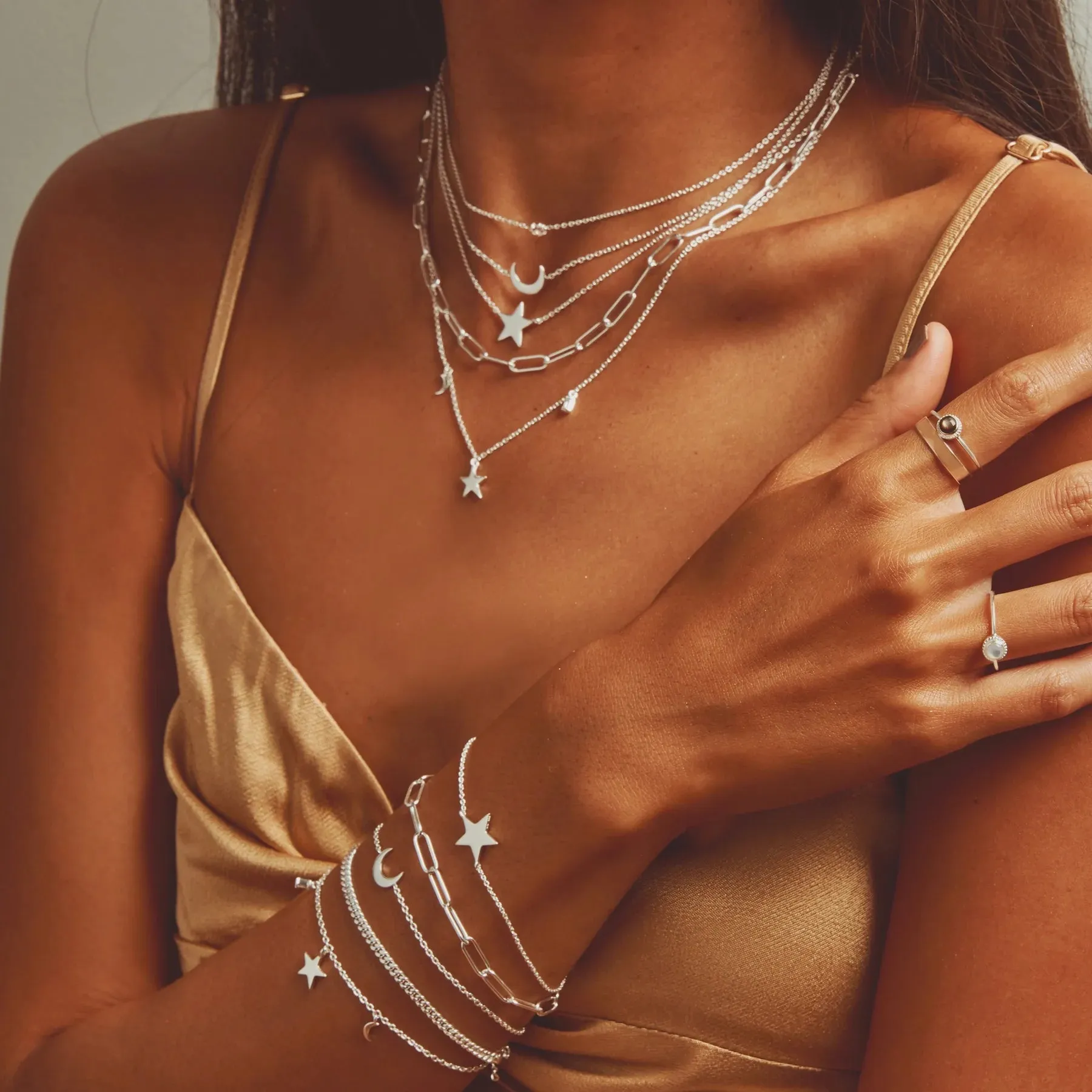 curb silver bracelet - sterling silver