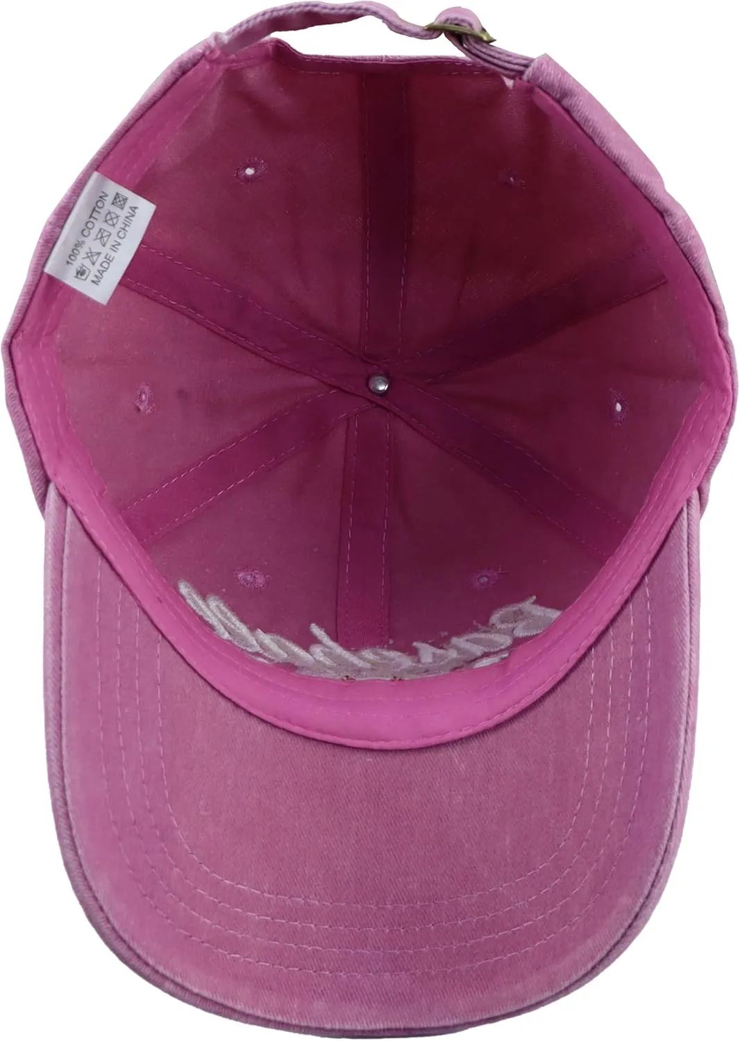 Distressed Baseball Mom Dad Hat for Women, Adjustable Washed Embroidered Baseball Cap for Mama