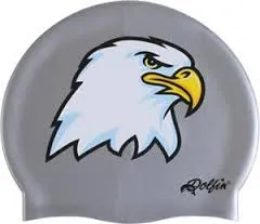 DOLFIN Printed Silicone Cap - Mascots (3 Styles)