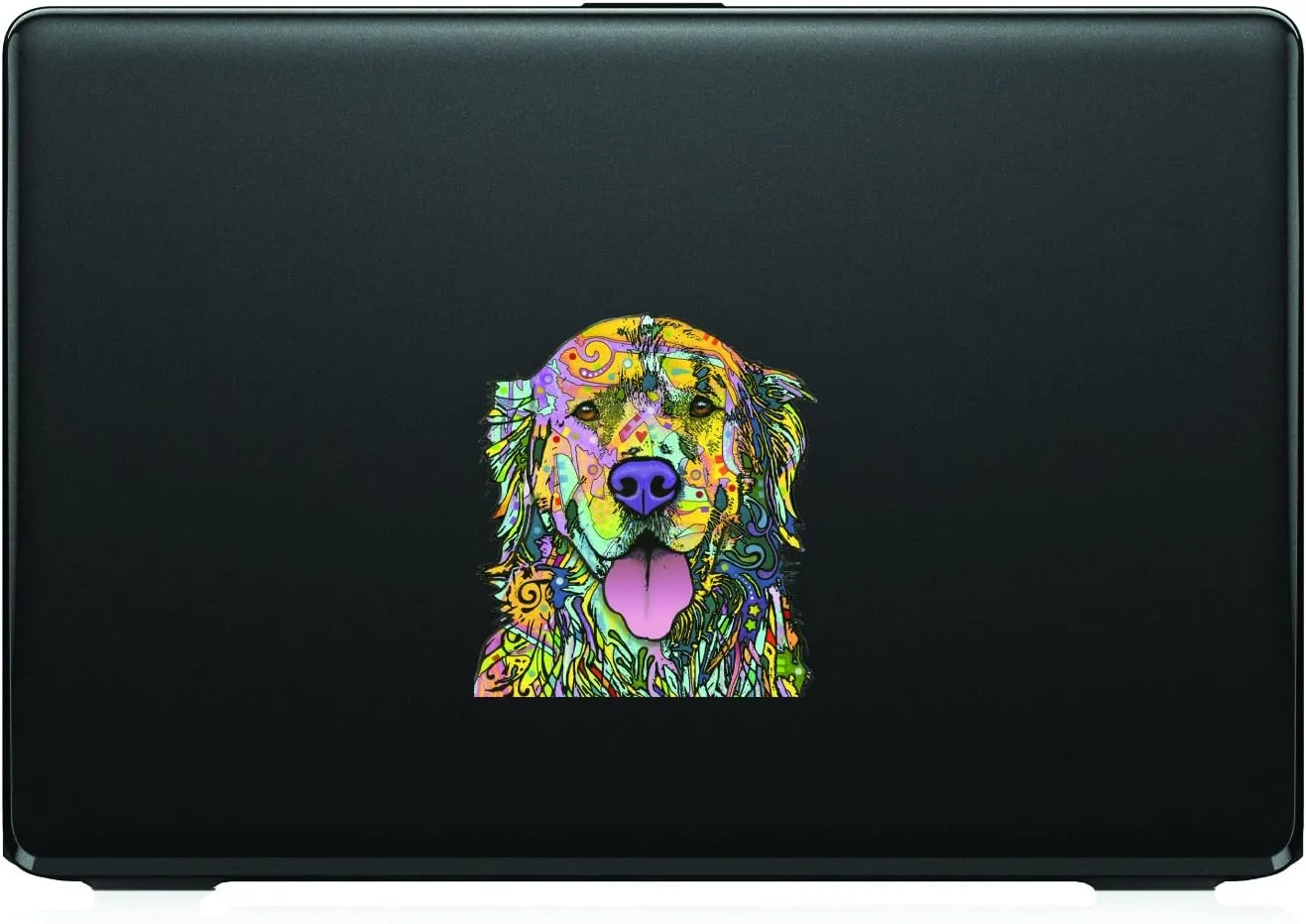 Enjoy It Dean Russo Golden Retriever Car Stickers, Outdoor Rated Vinyl Sticker Decals for Windows, Bumpers, Laptops or Crafts - 2 Pieces