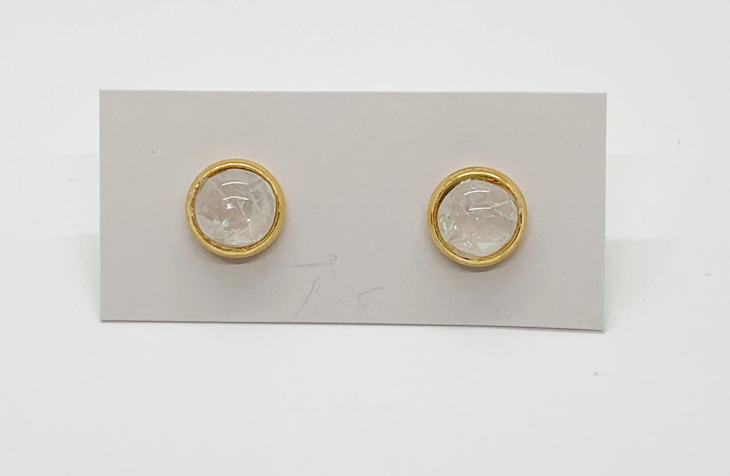 Faux Opal MINI Stud Earrings