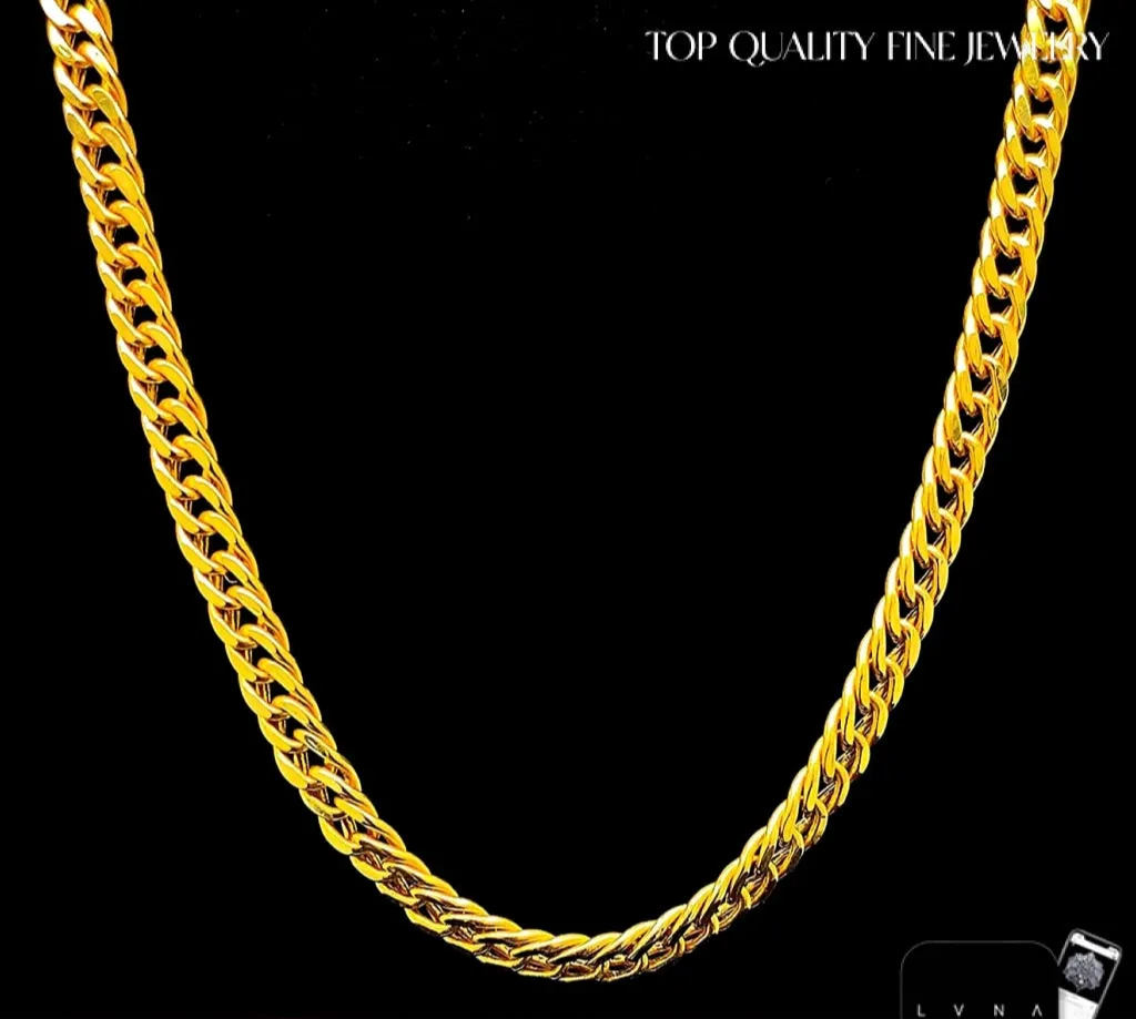 #GOLD2024 | Men’s Golden Chain Necklace 18kt 20”