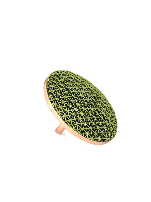 Green  Dark Blue Sifar Ring