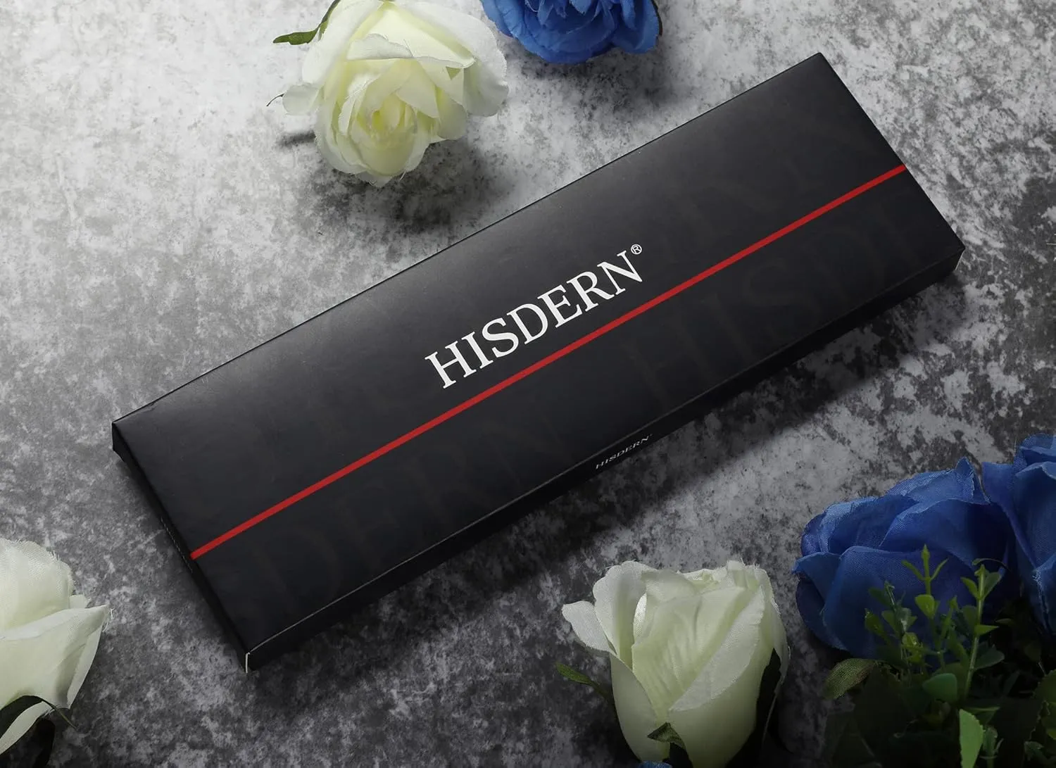 HISDERN Bow Ties for Men 3pcs Mixed Self-Tie Bow tie and Pocket Square Set Classic Formal Tuxedo Wedding & Party Bowtie