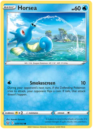 Horsea (031/163) [Sword & Shield: Battle Styles]