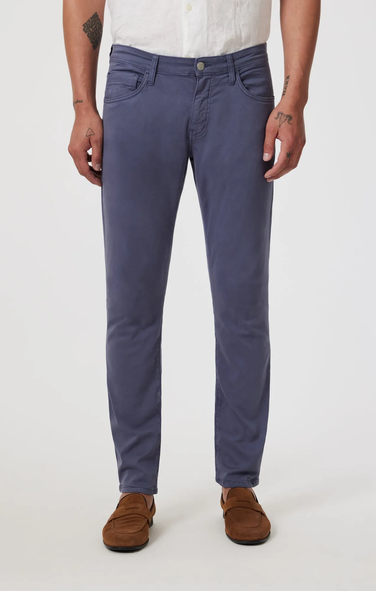 JAKE SLIM LEG IN INDIGO TWILL