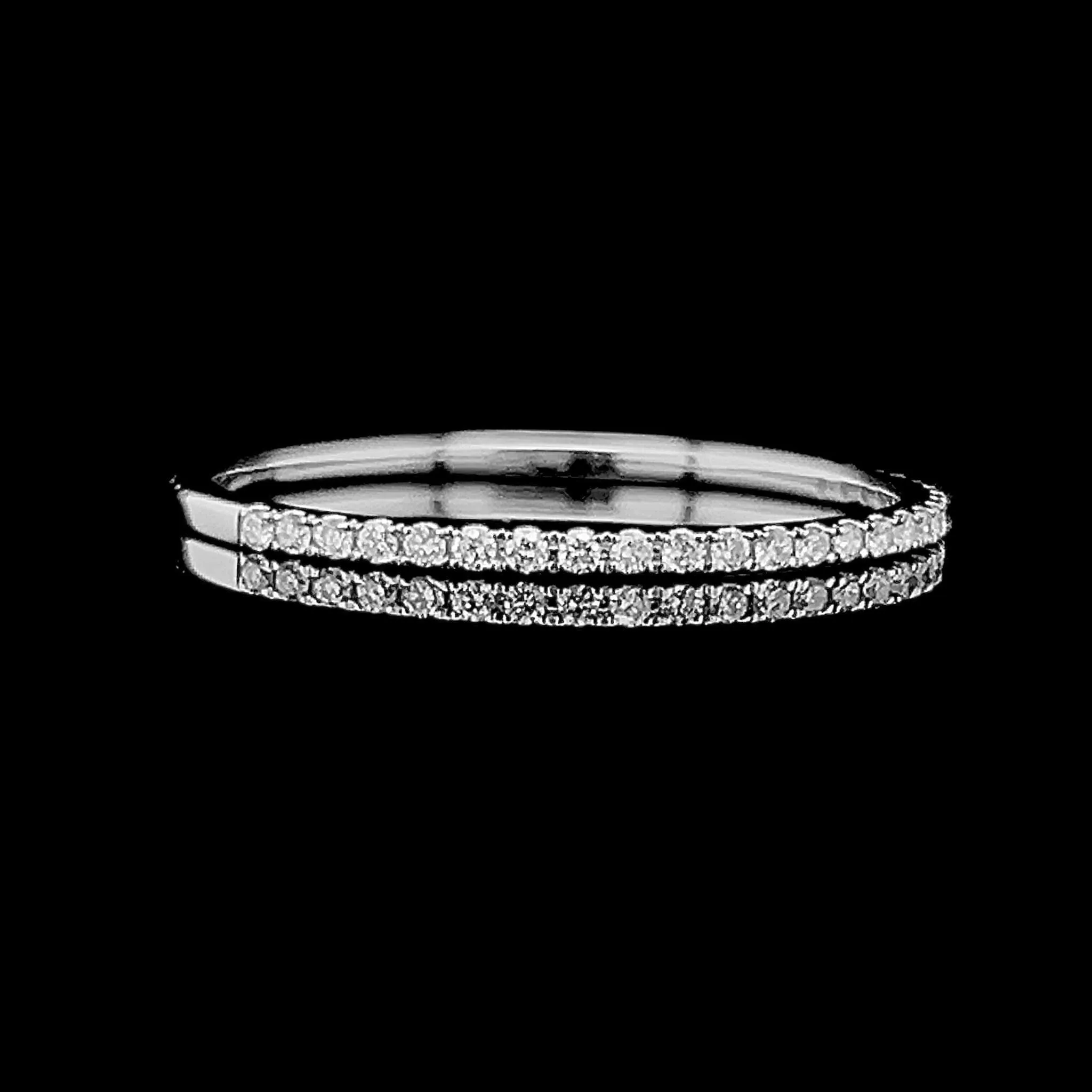 #LVNA2024 |  Round Half Eternity Diamond Ring 18kt