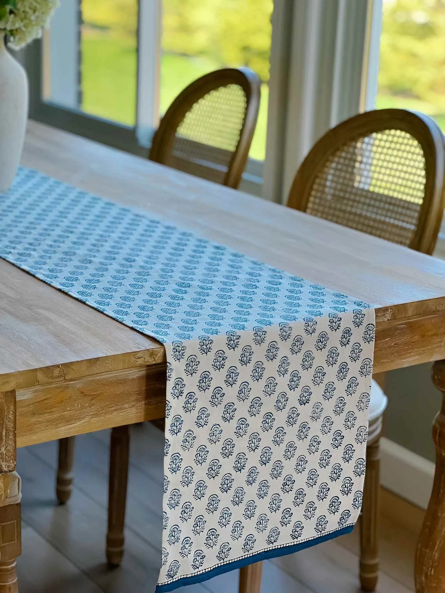 Marian Blue Table Runner