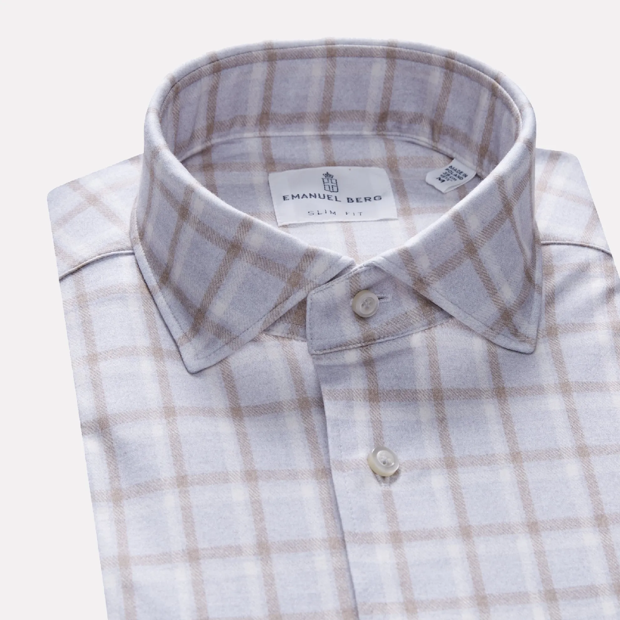 Modern 4Flex Stretch Knit Shirt / Light Grey