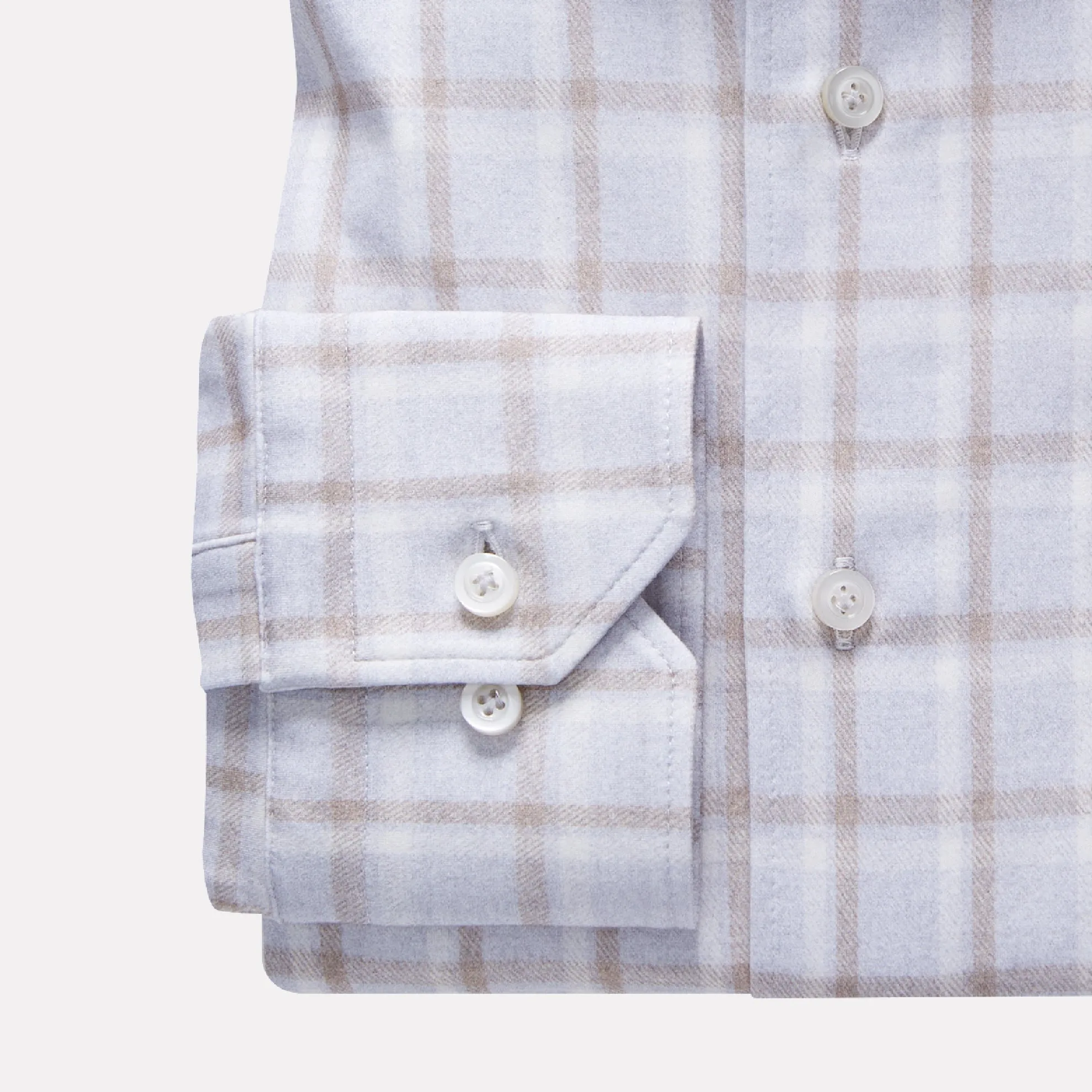 Modern 4Flex Stretch Knit Shirt / Light Grey