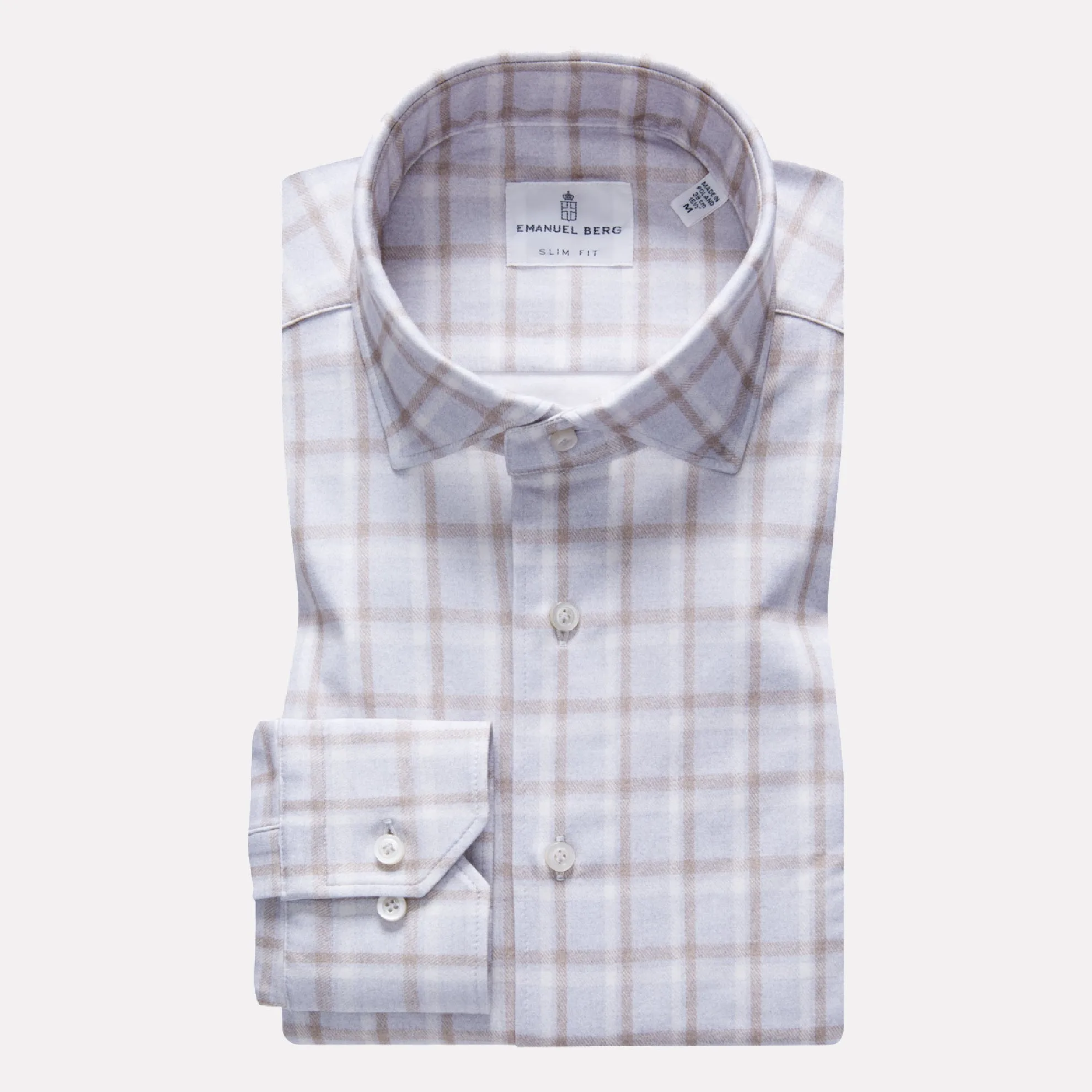 Modern 4Flex Stretch Knit Shirt / Light Grey