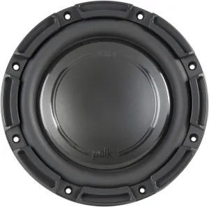 Polk Audio DB842 DVC - DB  Series 8" Shallow Subwoofer for Marine/Car Sound System, 30Hz-200Hz Frequency Response, Dual 4-Ohm Voice Coils & Polypropylene Woofer Cone