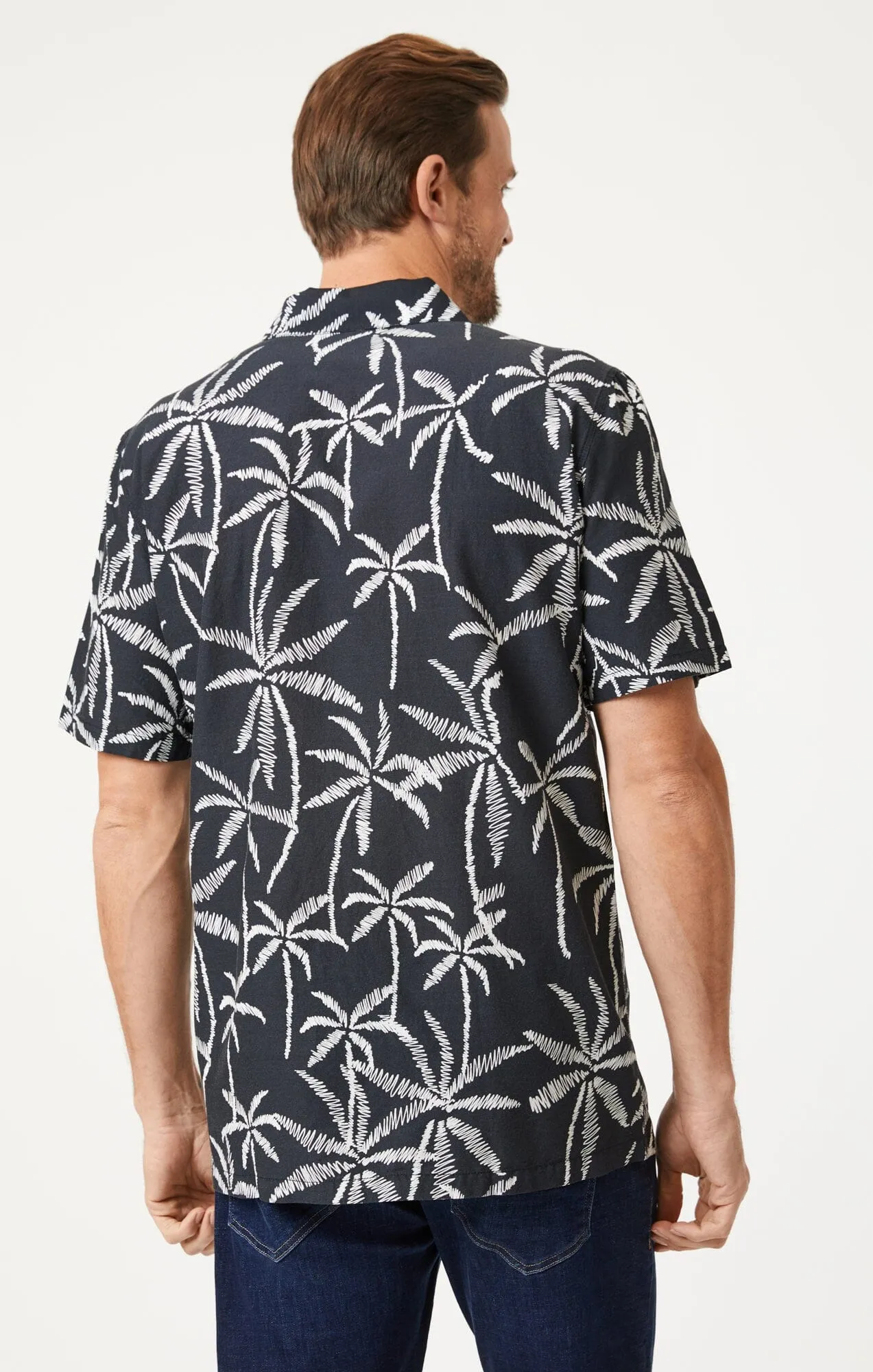 PRINTED SHIRT IN BLACK