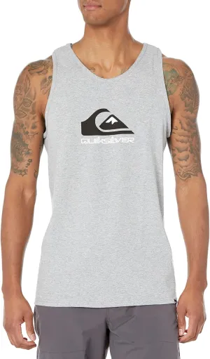 Quiksilver Men's Mw Logo Sleeveless Tank Top Tee Shirt