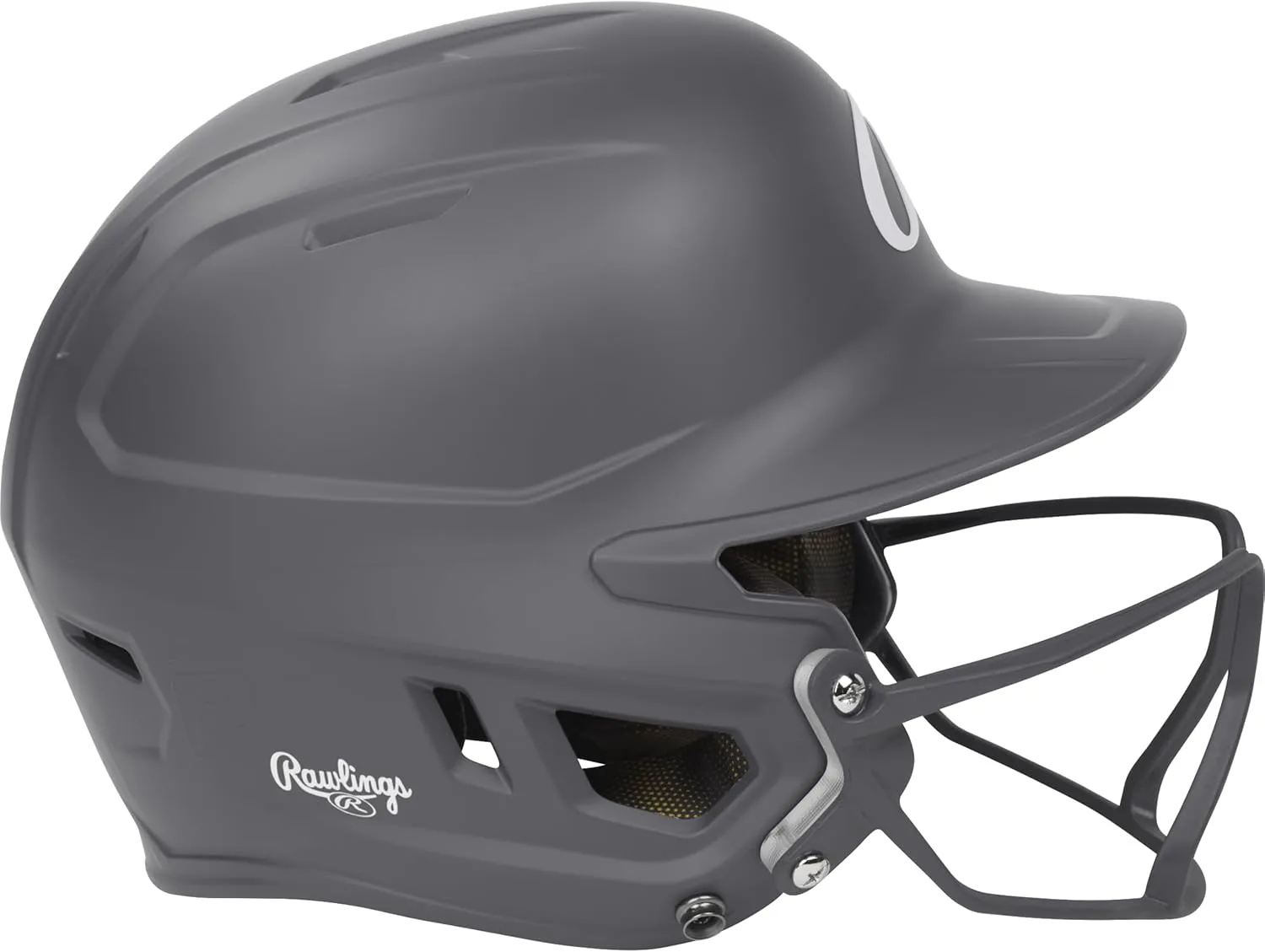 Rawlings | MACH HI-VIZ Fastpitch Softball Batting Helmet | Face Guard Attached