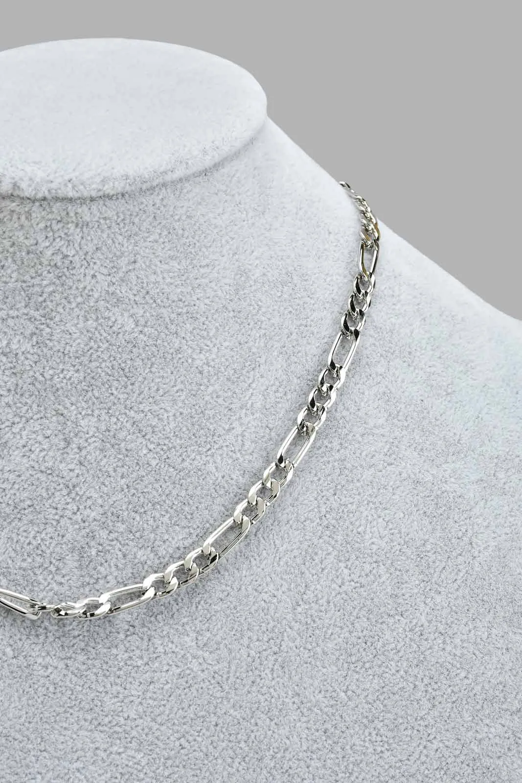 Silver Necklace For Women (2 Piece)