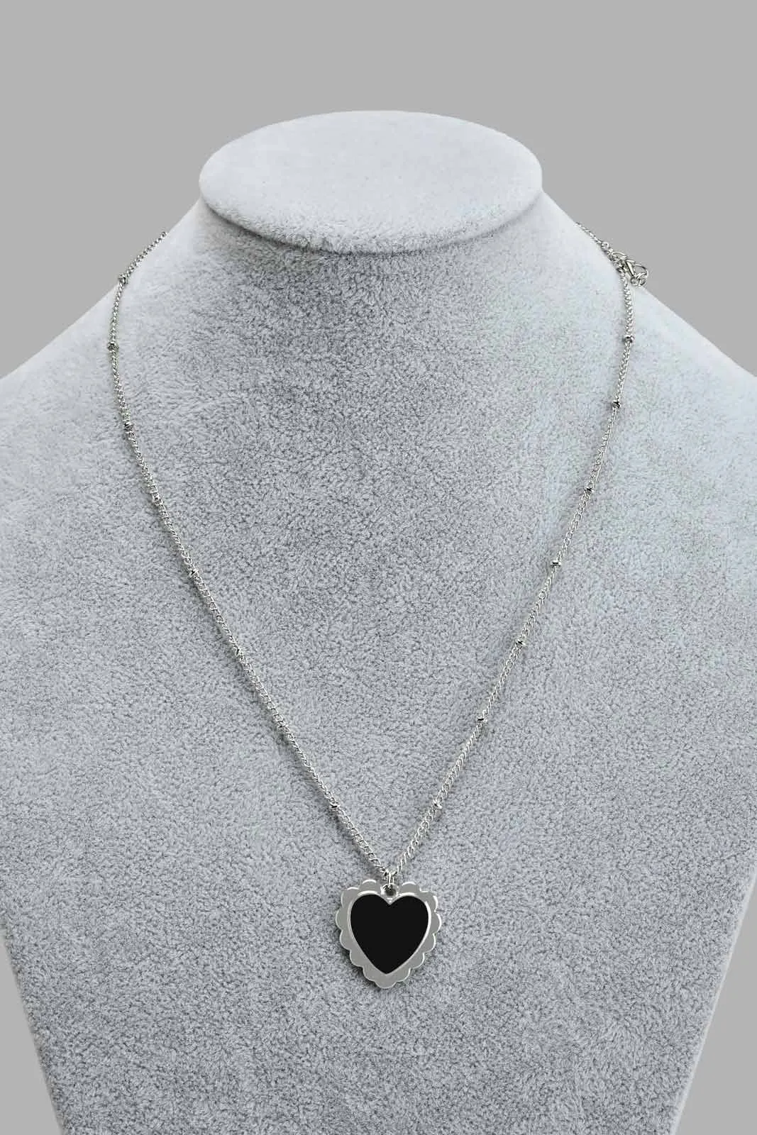 Silver Necklace For Women (2 Piece)