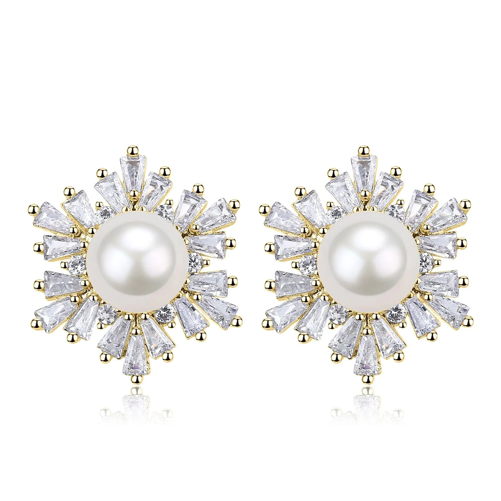 Snowflake Freshwater Pearl Jewelry Set