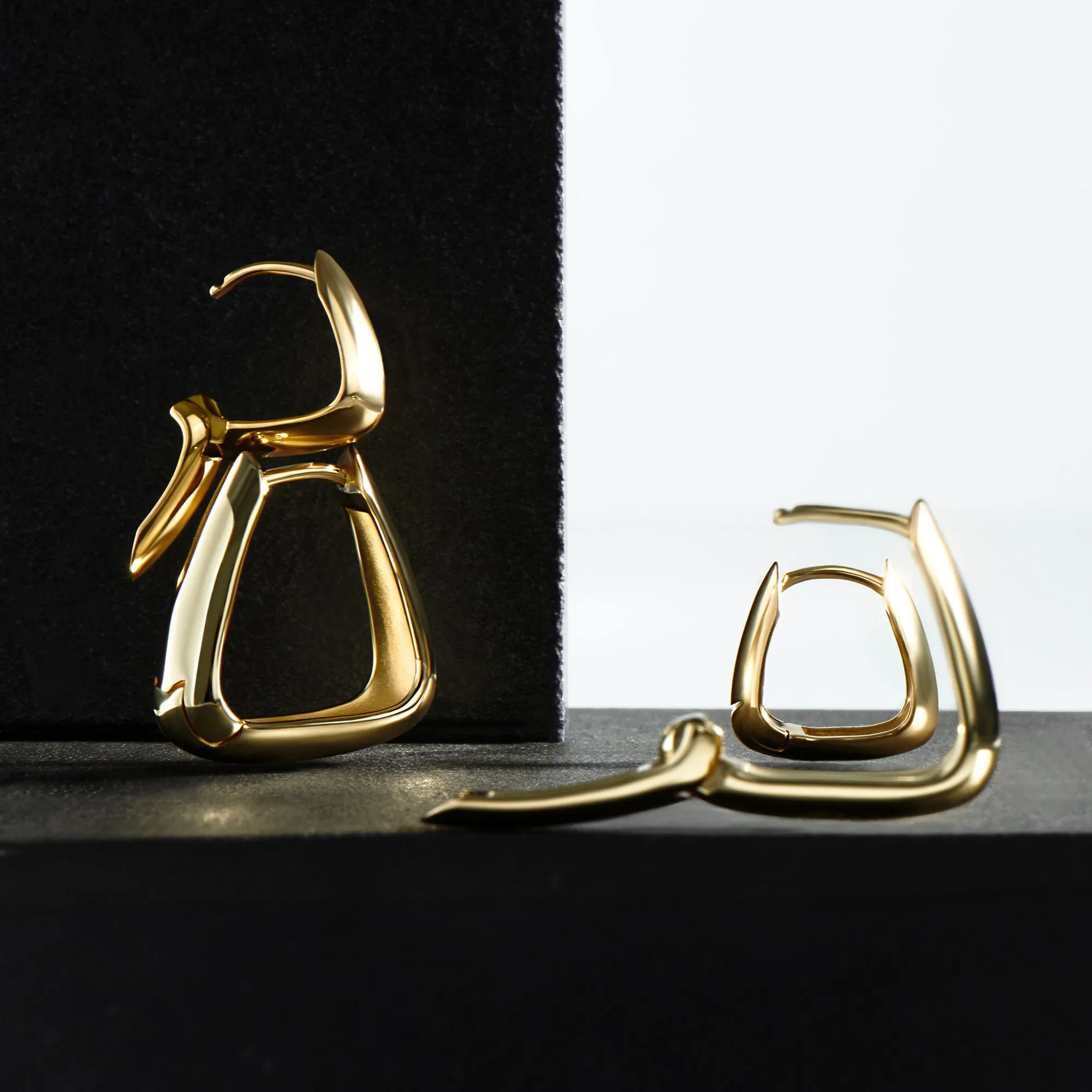 Tamara II Huggie Earrings