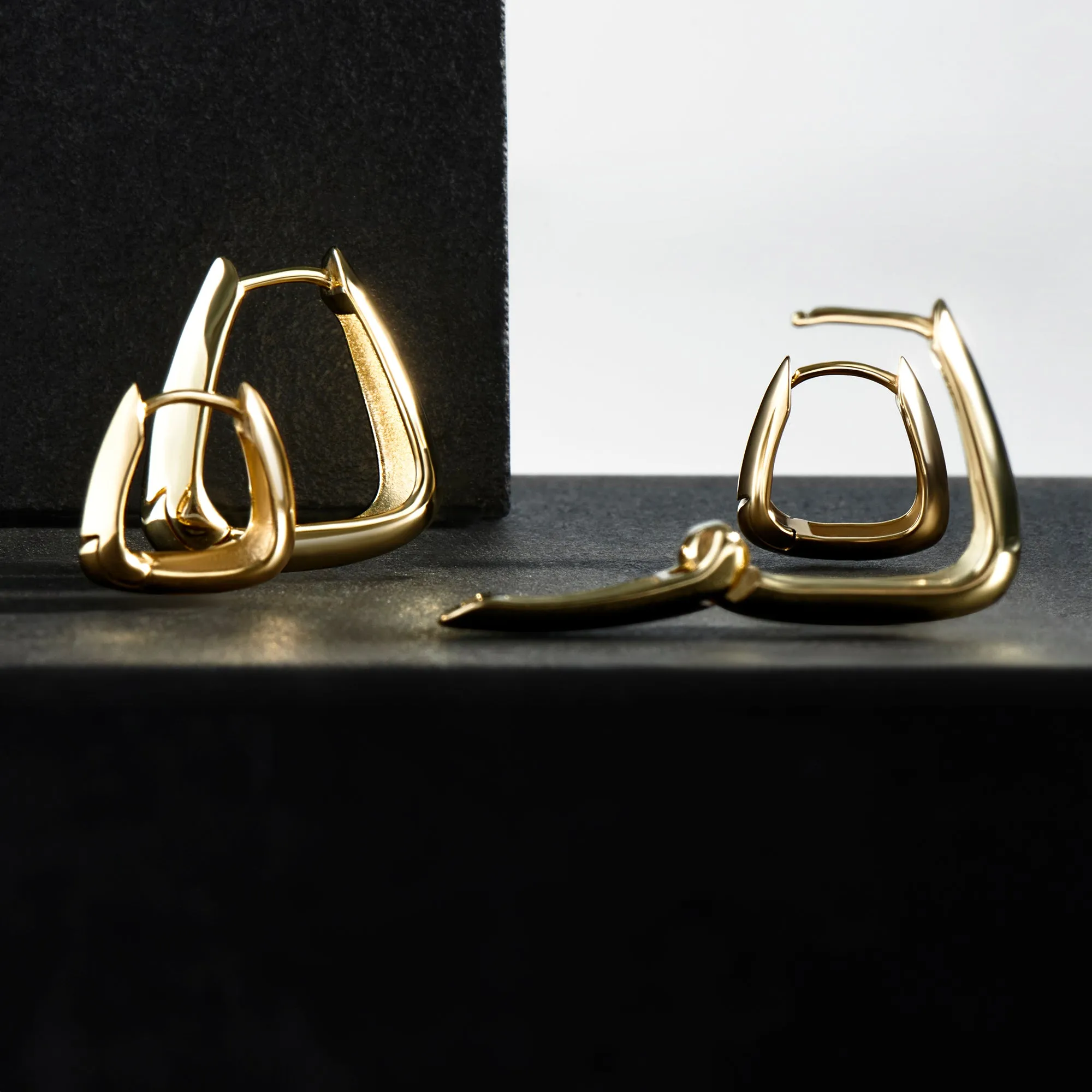 Tamara II Huggie Earrings
