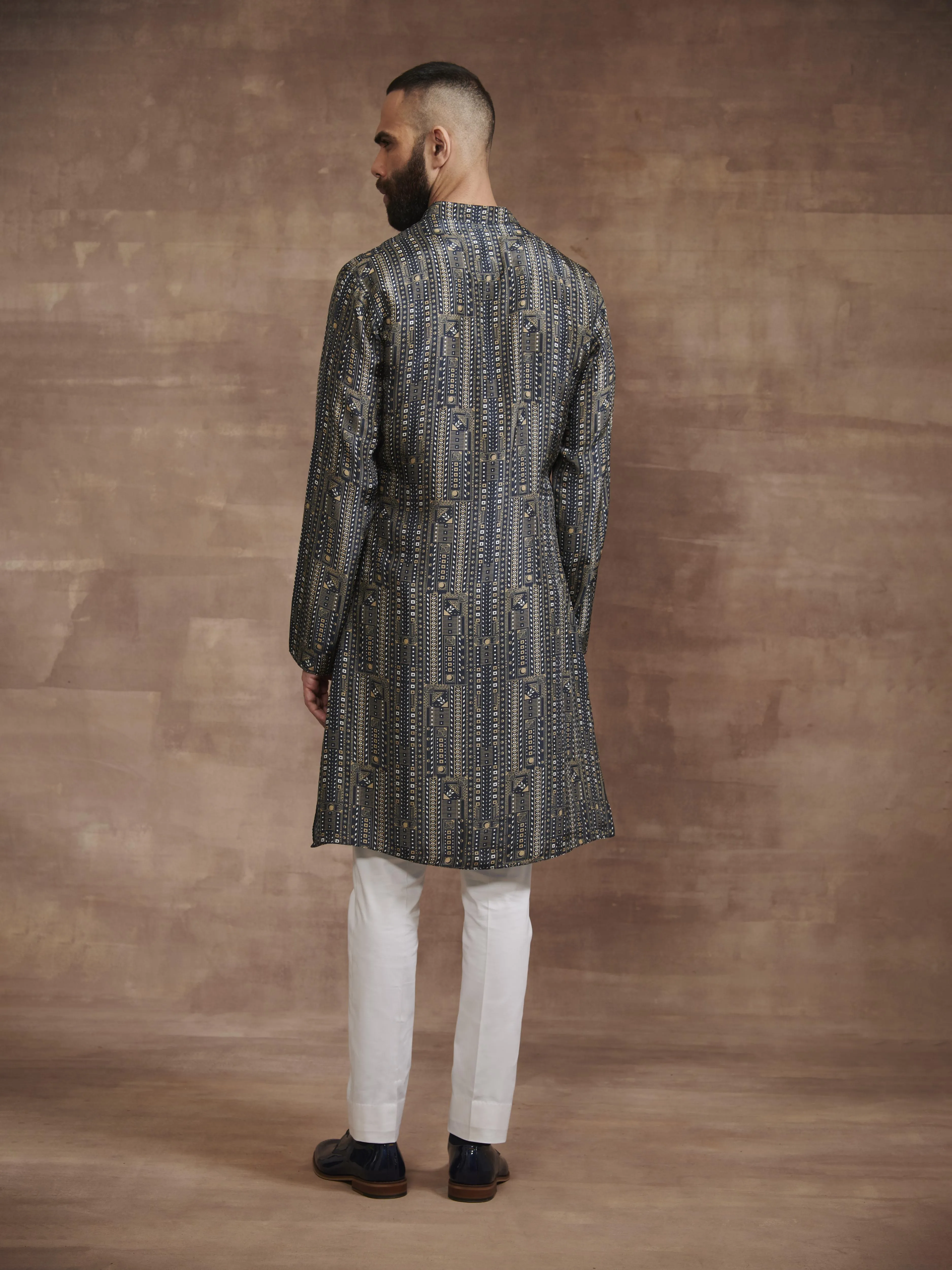 THE CONSTELLATION PRINTED KURTA