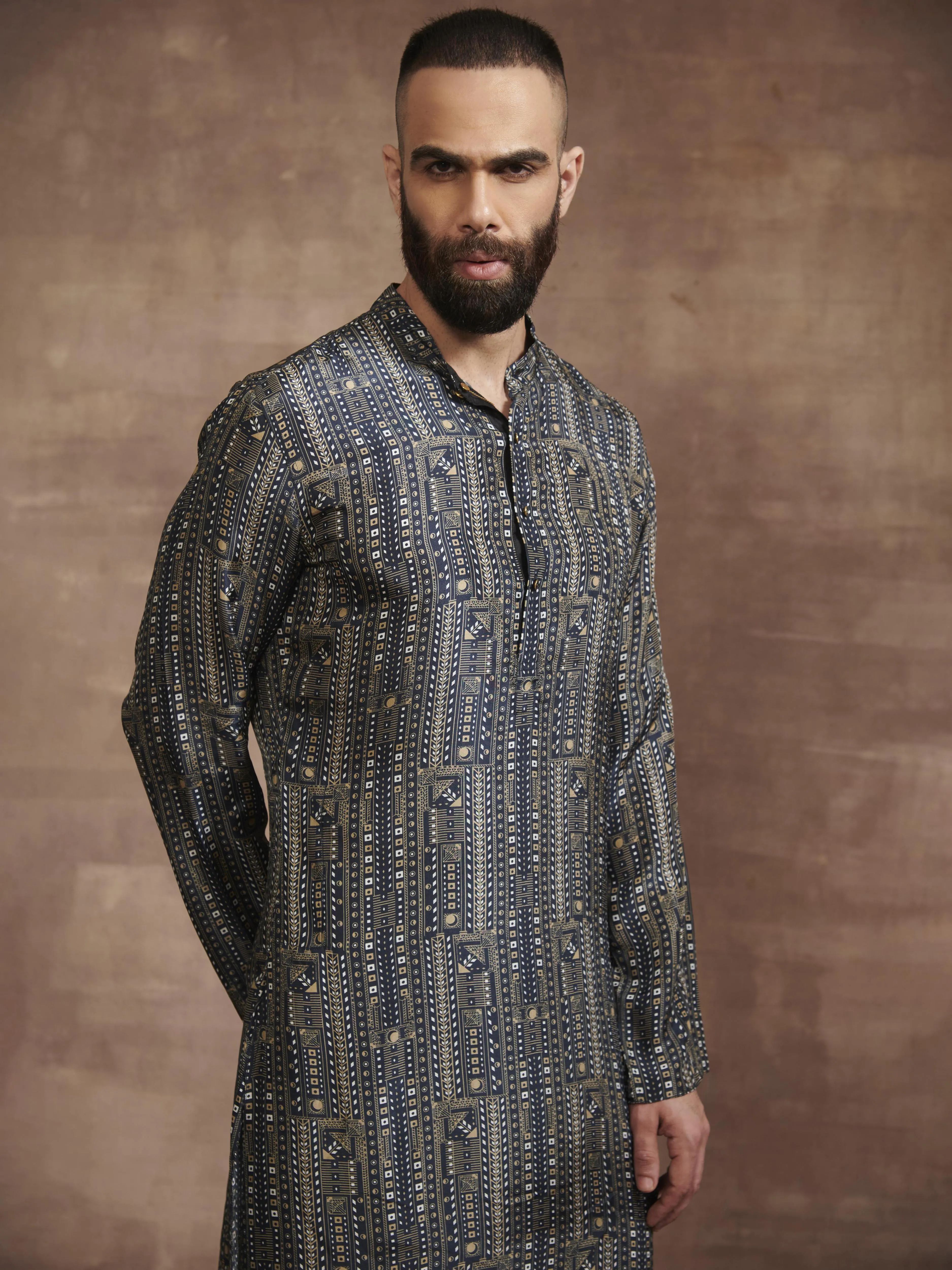 THE CONSTELLATION PRINTED KURTA