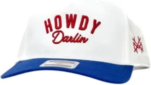 The Mad Hatter, Men & Womens Trucker Hat, Premium Adjustable Snapback for Everyday Wear, Howdy Darlin