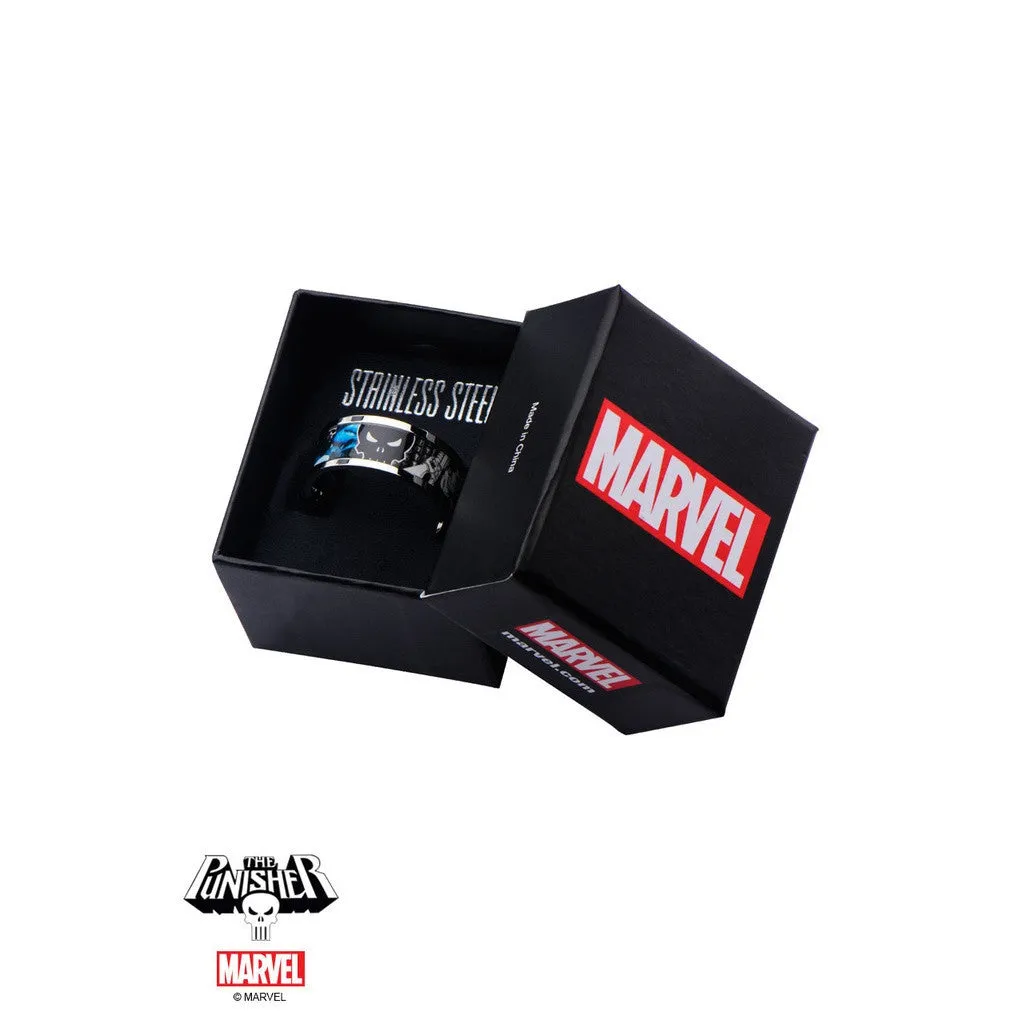 The Marvel Punisher Ring - Chrome