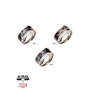 The Marvel Punisher Ring - Chrome