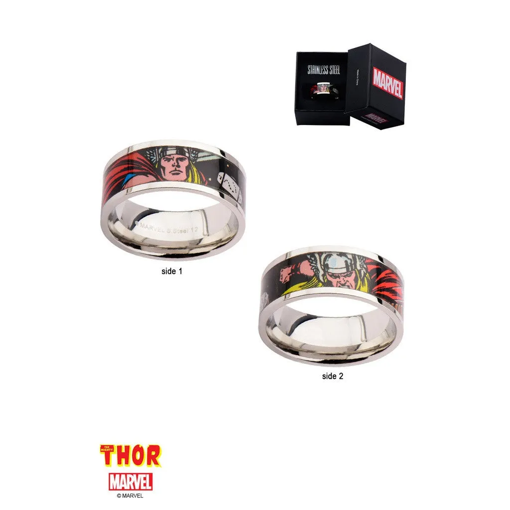 The Marvel Thor Ring - Chrome