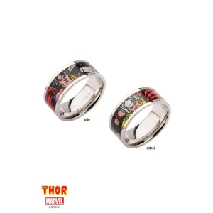 The Marvel Thor Ring - Chrome
