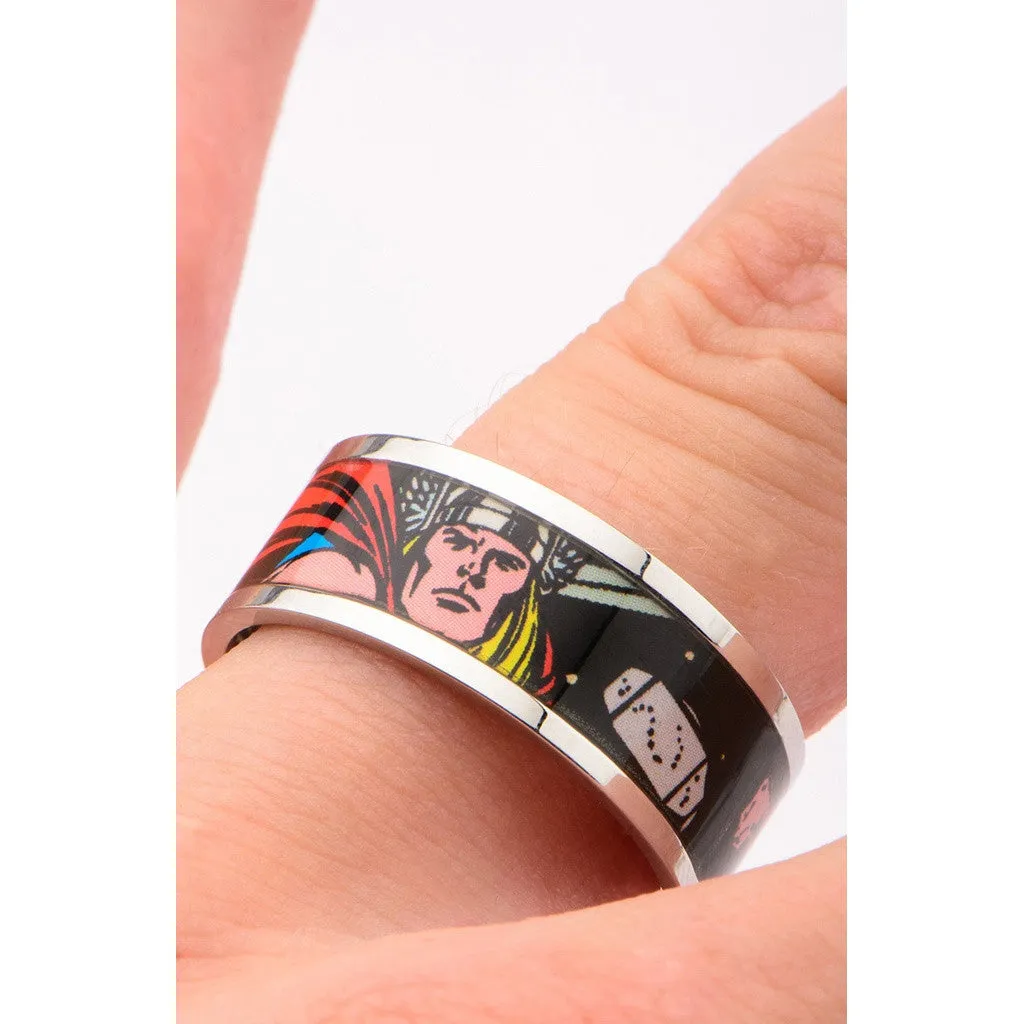 The Marvel Thor Ring - Chrome